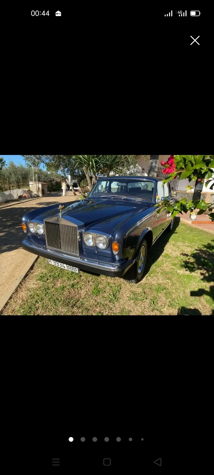 Rolls-Royce Silver Shadow (II) - Coche Boda Sevilla 1980 - Coche clásico para alquiler en bodas Sevilla - Imagen 1 de 7