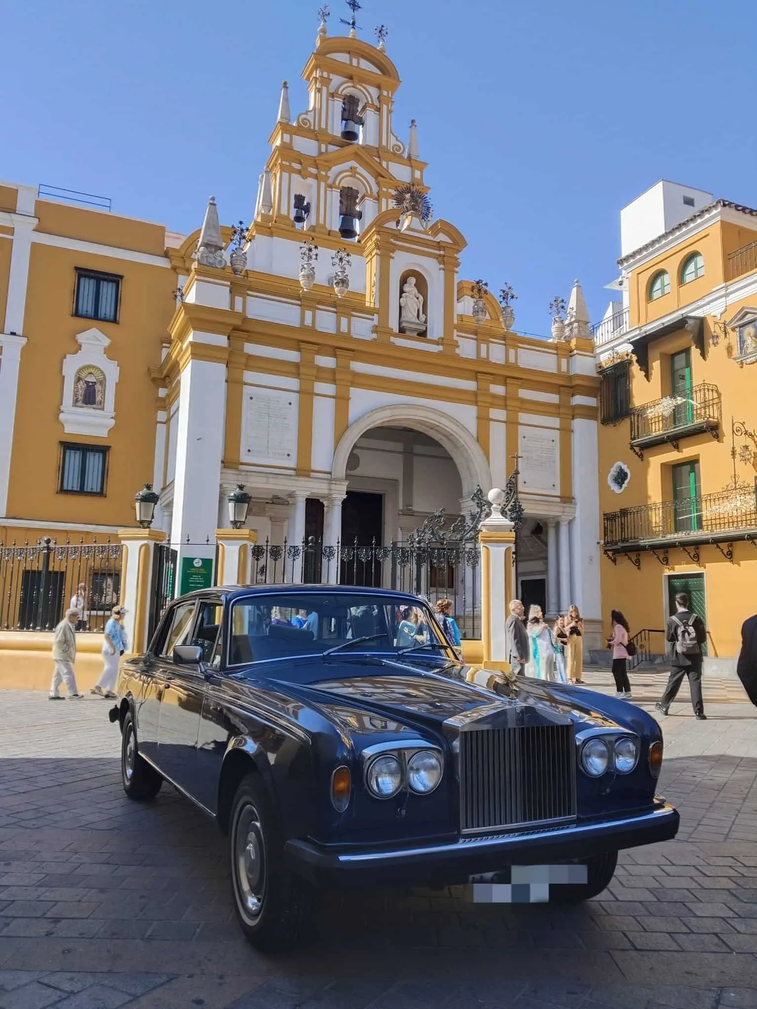 Rolls-Royce Silver Shadow (II) - Coche Boda Sevilla 1980 - Coche clásico para alquiler en bodas Sevilla - Imagen 5 de 7